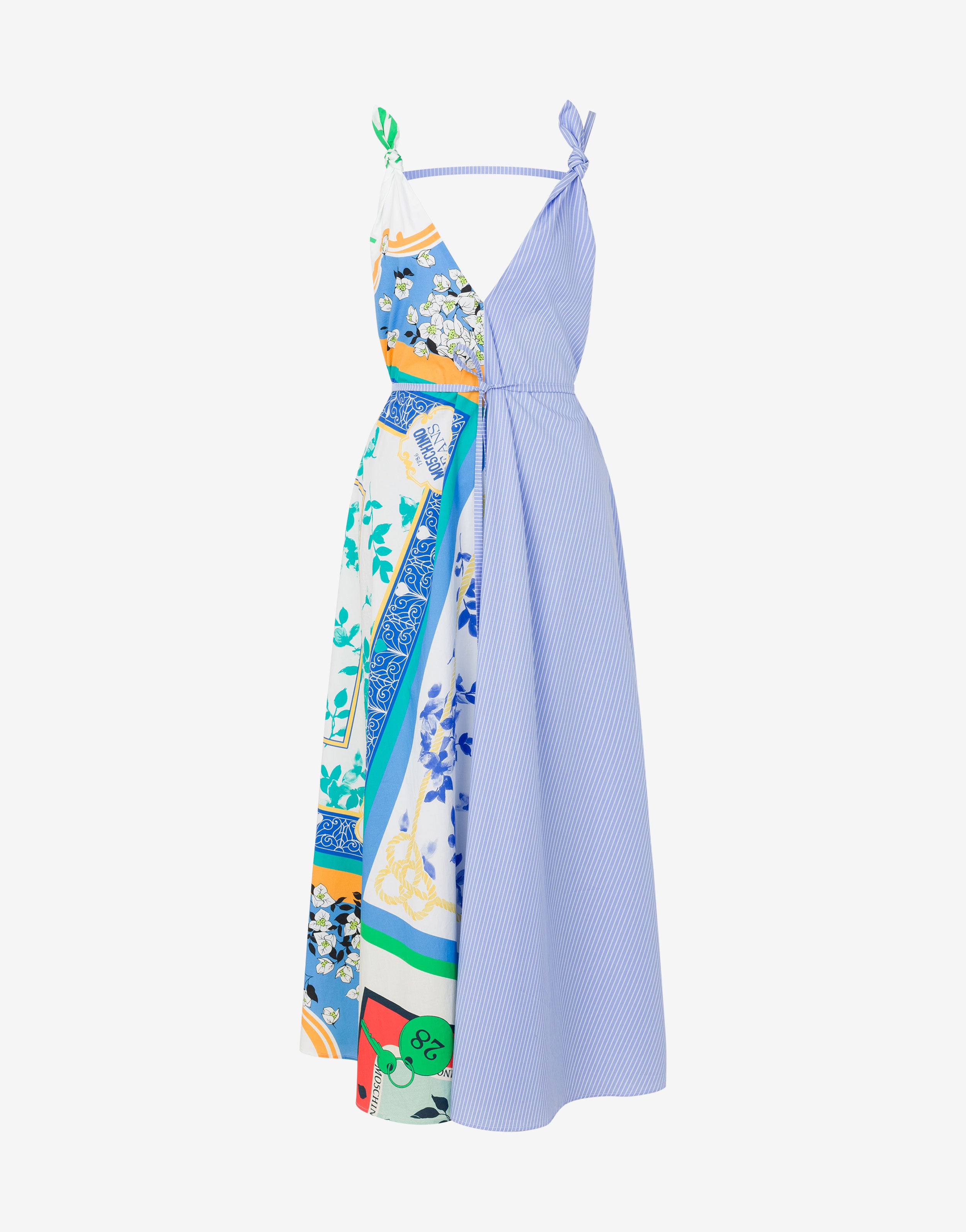 ワンピース MOSCHINO JEANS Woman Dress Blue 06098217 0290 MOSCHINO | Blue Women's Sheath Dress | YOOX