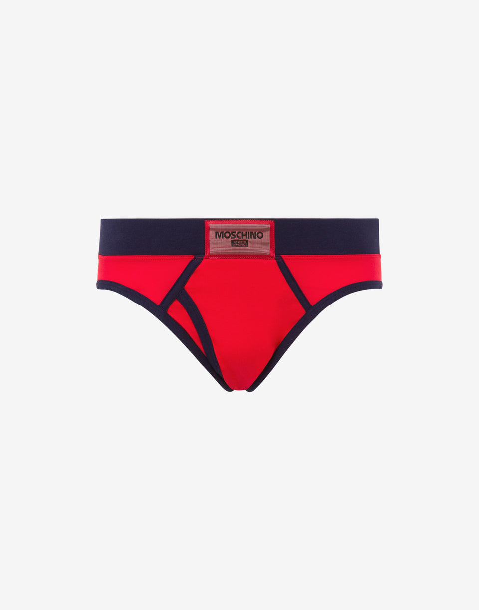 Slip in stretch jersey Under Where? Label Red Moschino 0