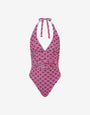 M Print One-piece Swimsuit