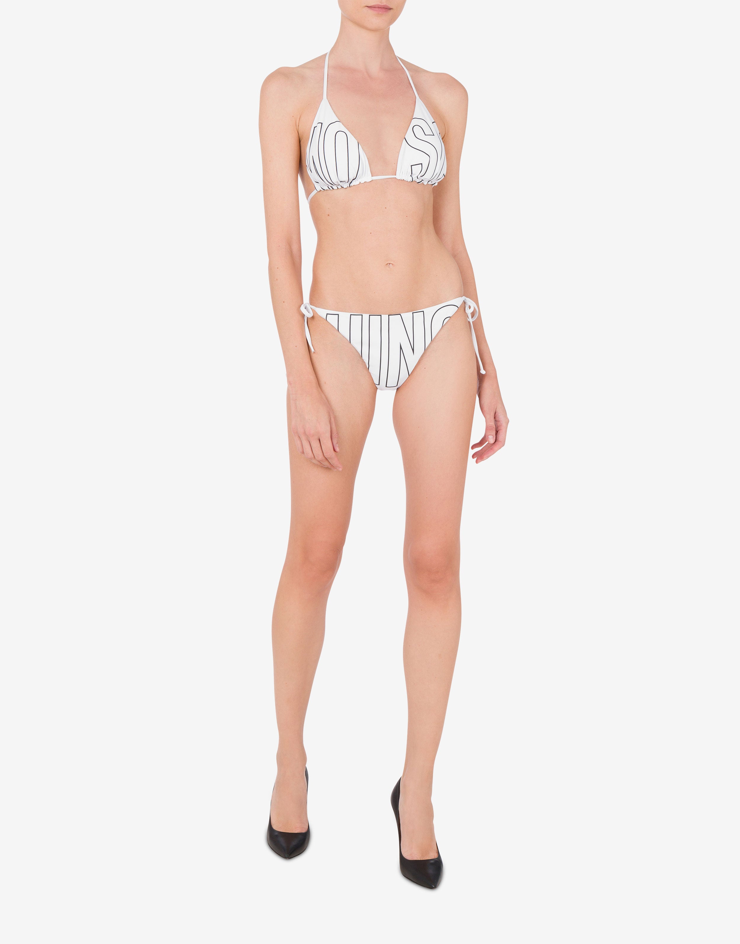 MOSCHINO SWIM ビーチドレス MOSCHINO SWIM SWIMSUIT - Swimsuit - light blue - Zalando.co.uk