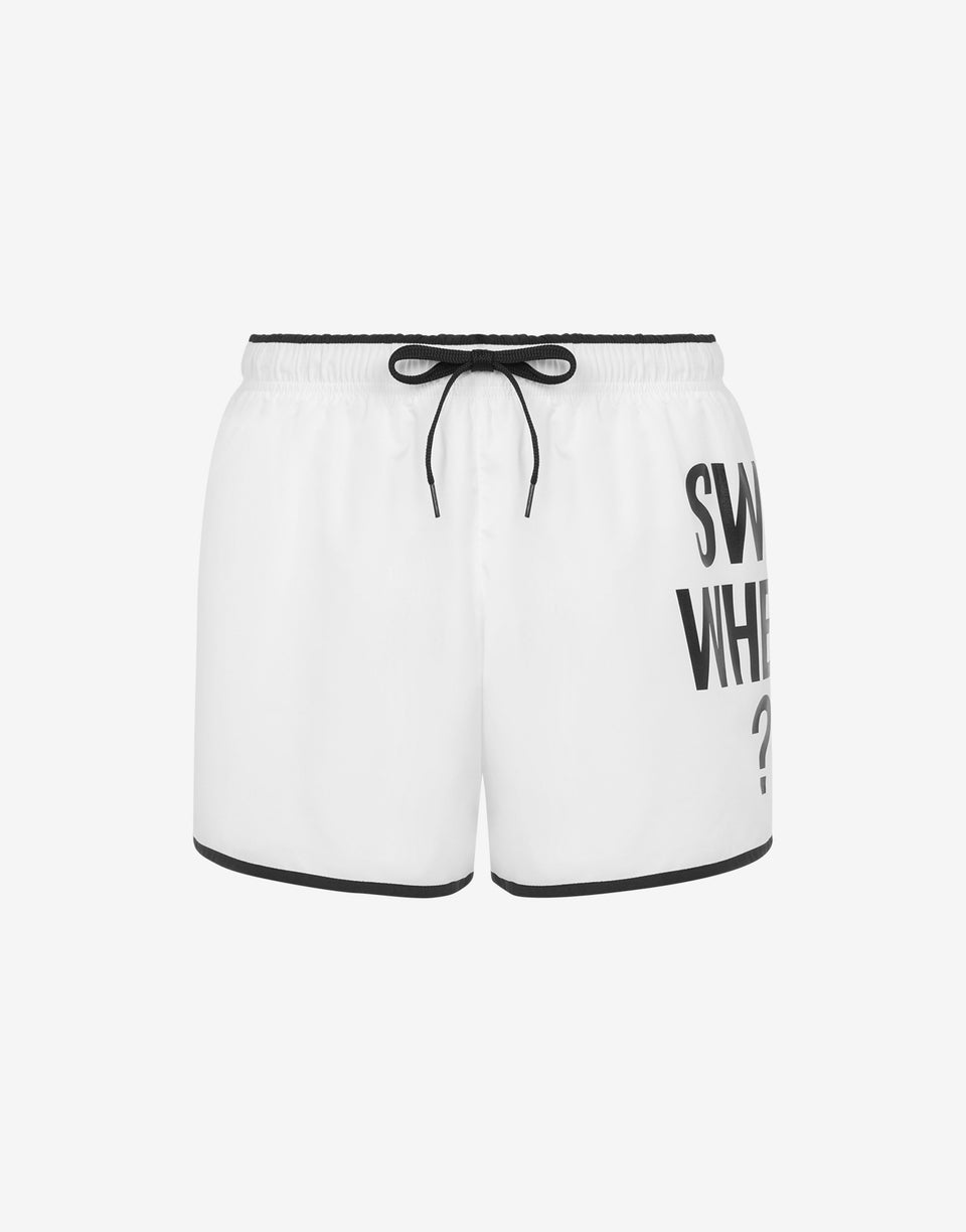 Swim Boxers Swim ¿Dónde? Blanco Moschino 0