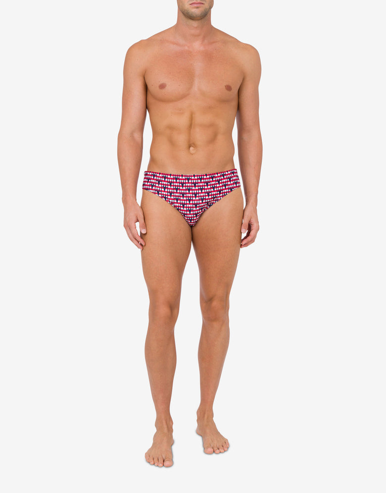 Bañador con estampado M Azul oscuro Moschino 1