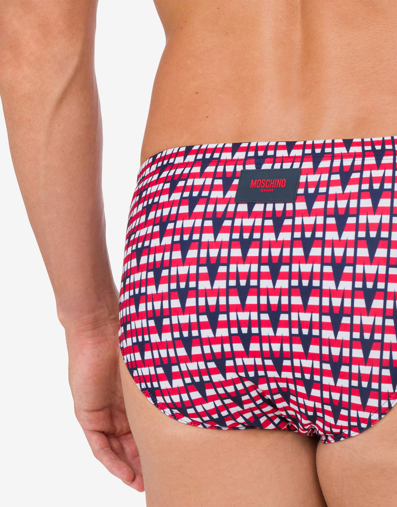 Bañador con estampado M Azul oscuro Moschino 3