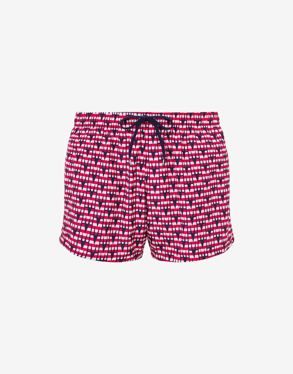 Beach Boxer M Print Azul oscuro Moschino 0