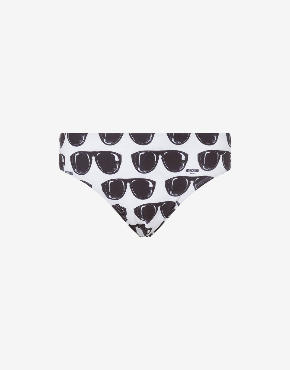 Allover Sunglasses White Moschino 0