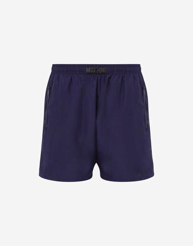 Swim boxer Black Lettering Dark blue Moschino 0