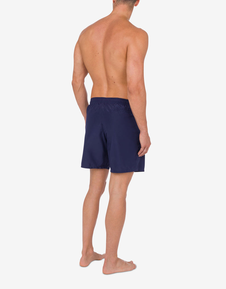 Calzoncillos bóxer Letras negras Azul oscuro Moschino 2