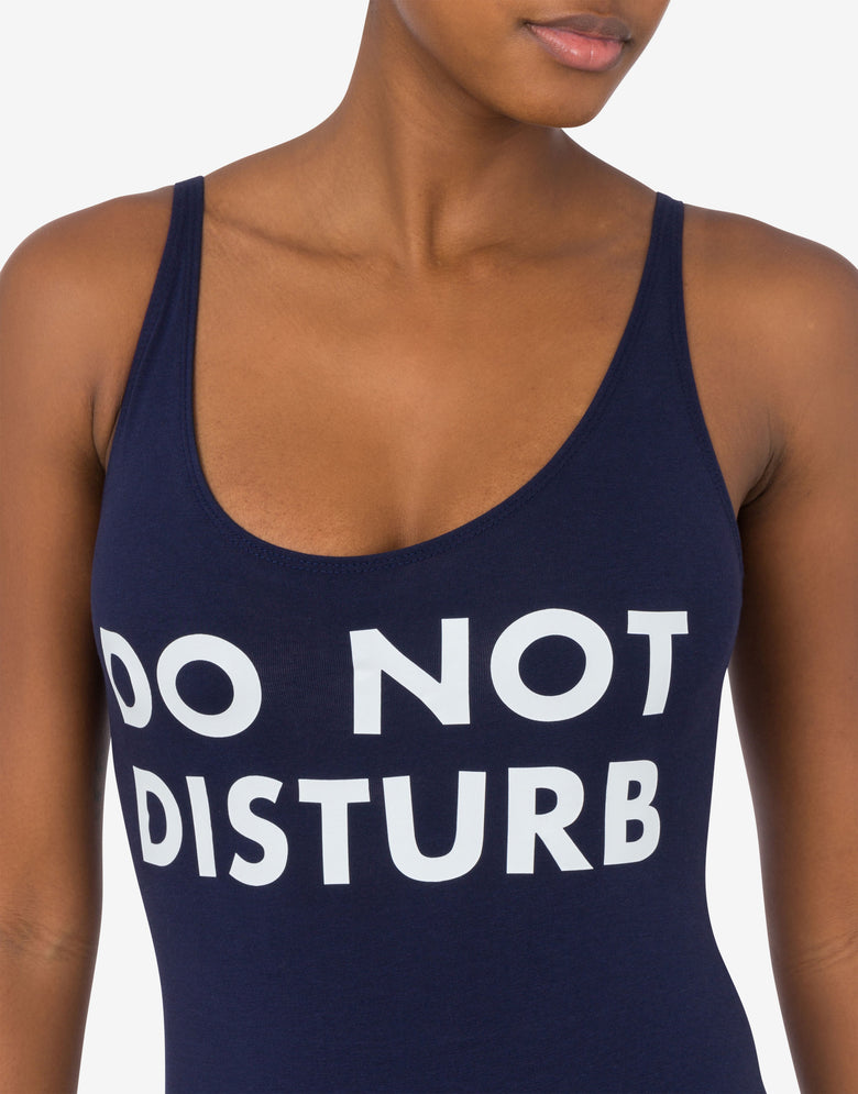 Do Not Disturb身体 深蓝色 Moschino 3