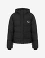 Nylon Puffer Jacket Laurel Crown Logo