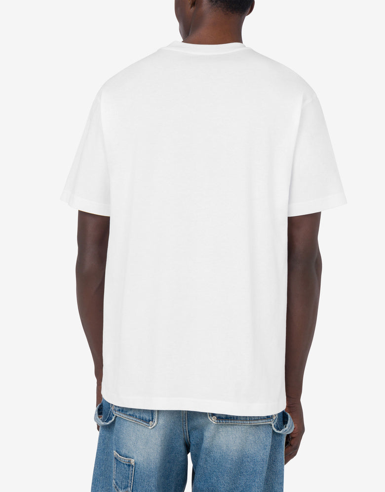 Camiseta Chimpanzee Print Blanco Moschino 2