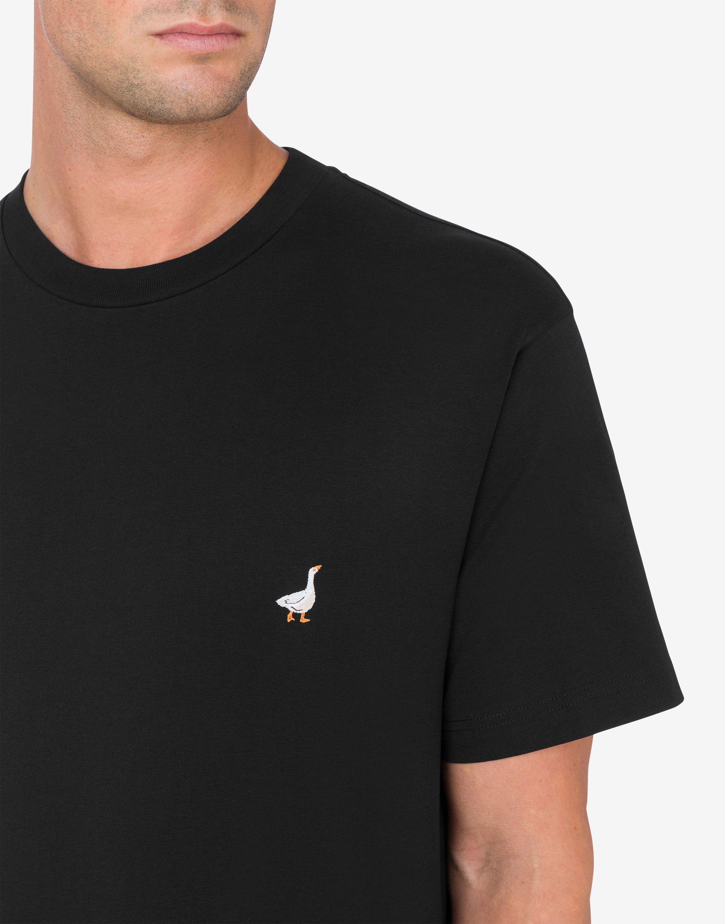 T-shirt Goose Embroidery | Moschino