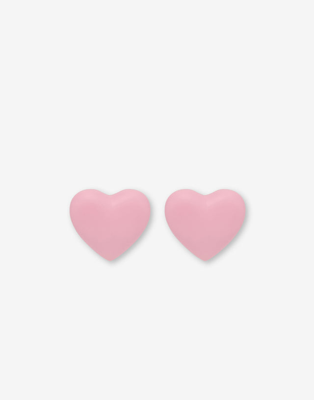 Heart earrings Fuchsia Moschino 0