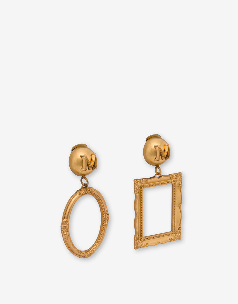 Pendientes de metal Gold Moschino 1