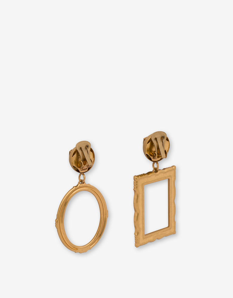 Pendientes de metal Gold Moschino 2