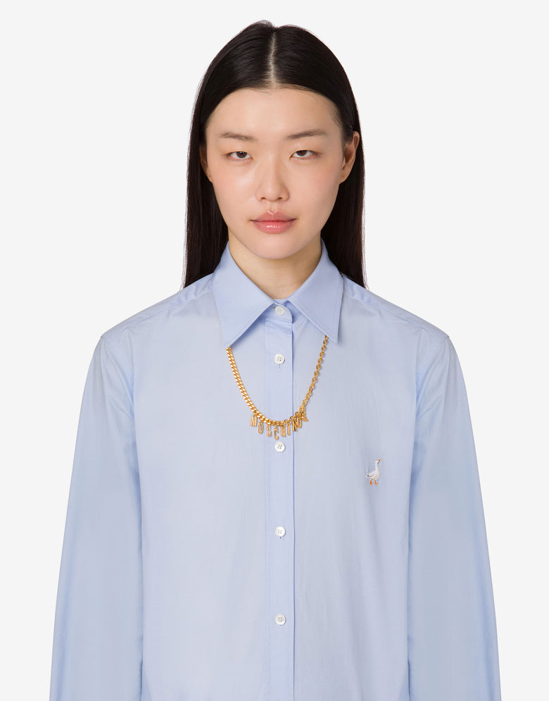 Collar de metal Gold Moschino 2