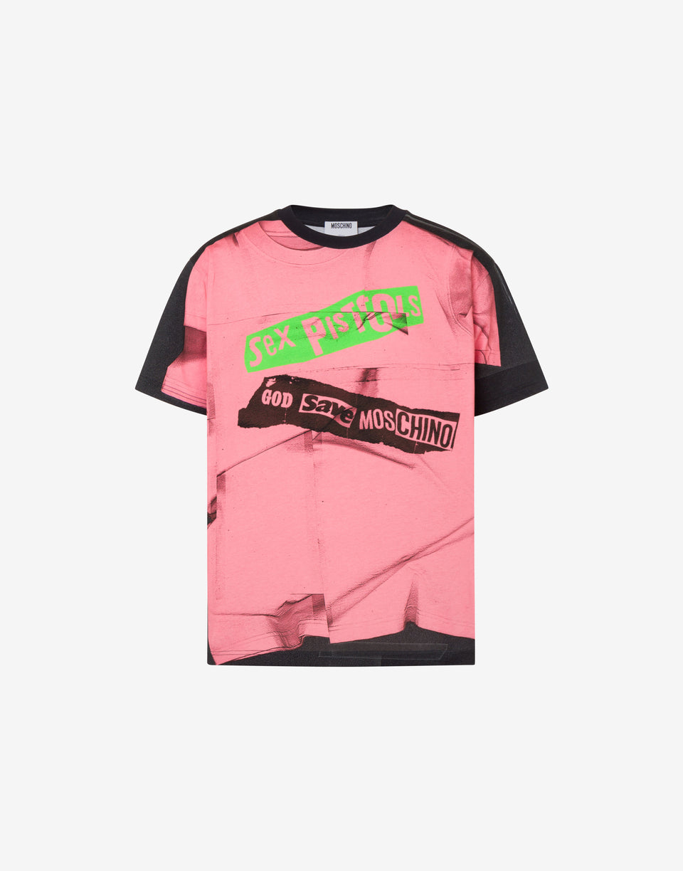 Limited Edition Organic Cotton Jersey T-shirt  Moschino 0