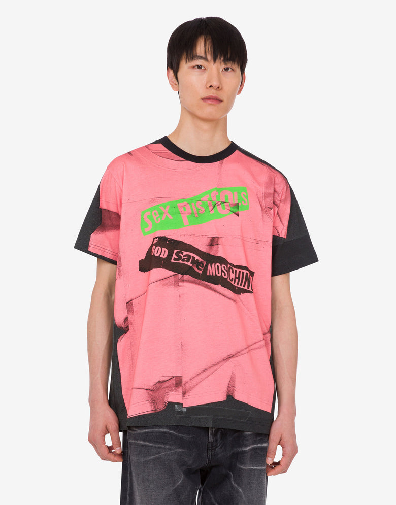 Limited Edition Organic Cotton Jersey T-shirt  Moschino 2