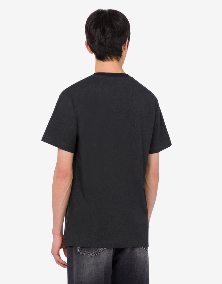 Limited Edition Organic Cotton Jersey T-shirt  Moschino 3