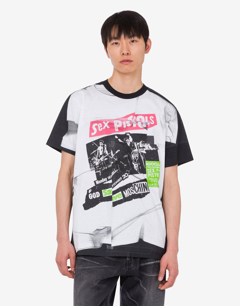 Limited Edition Organic Cotton Jersey T-shirt  Moschino 2