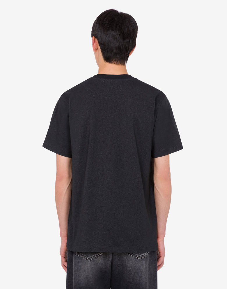 Limited Edition Organic Cotton Jersey T-shirt  Moschino 3