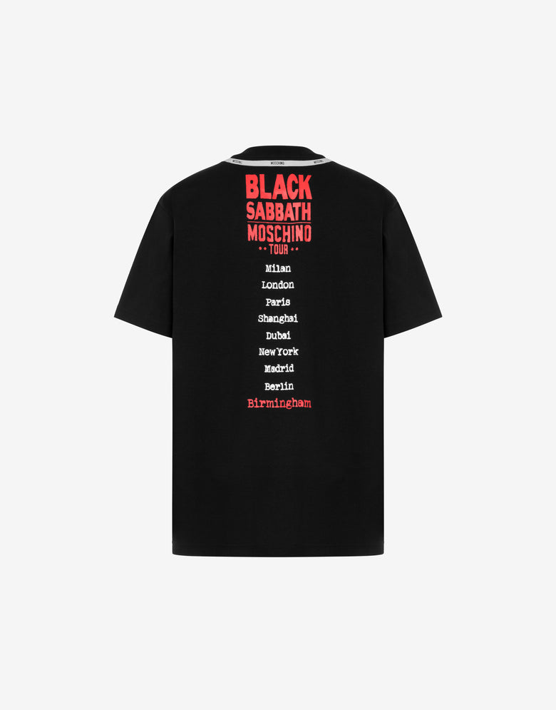 Camiseta de edición limitada en punto de algodón orgánico   Moschino 1