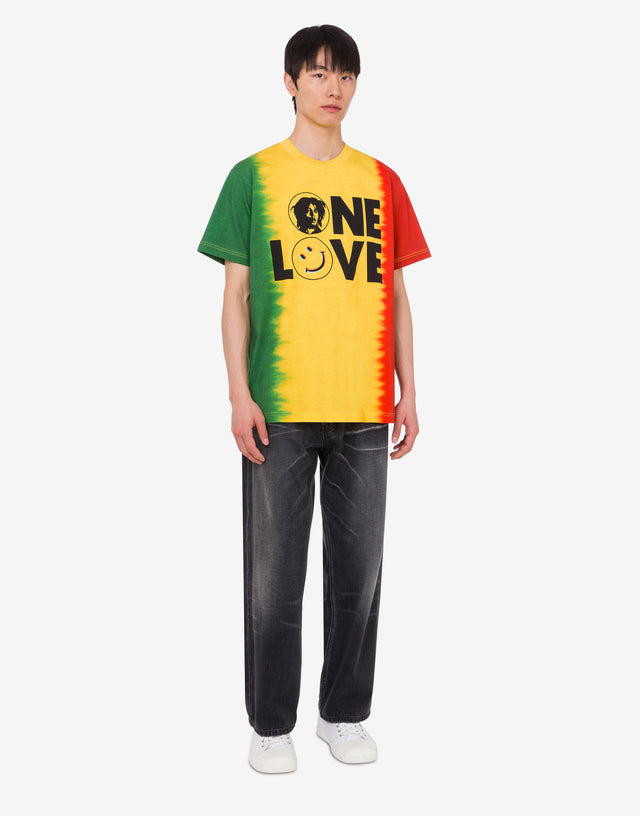 Camiseta de edición limitada en punto de algodón orgánico   Moschino 1