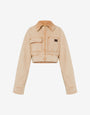 Garment-dyed drill jacket