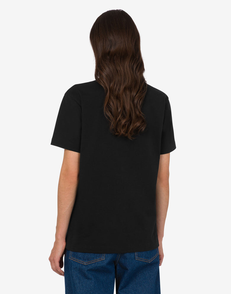 Camiseta de punto de algodón ecológico  Negro Moschino 3