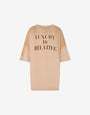 Camiseta estampada de algodón grueso