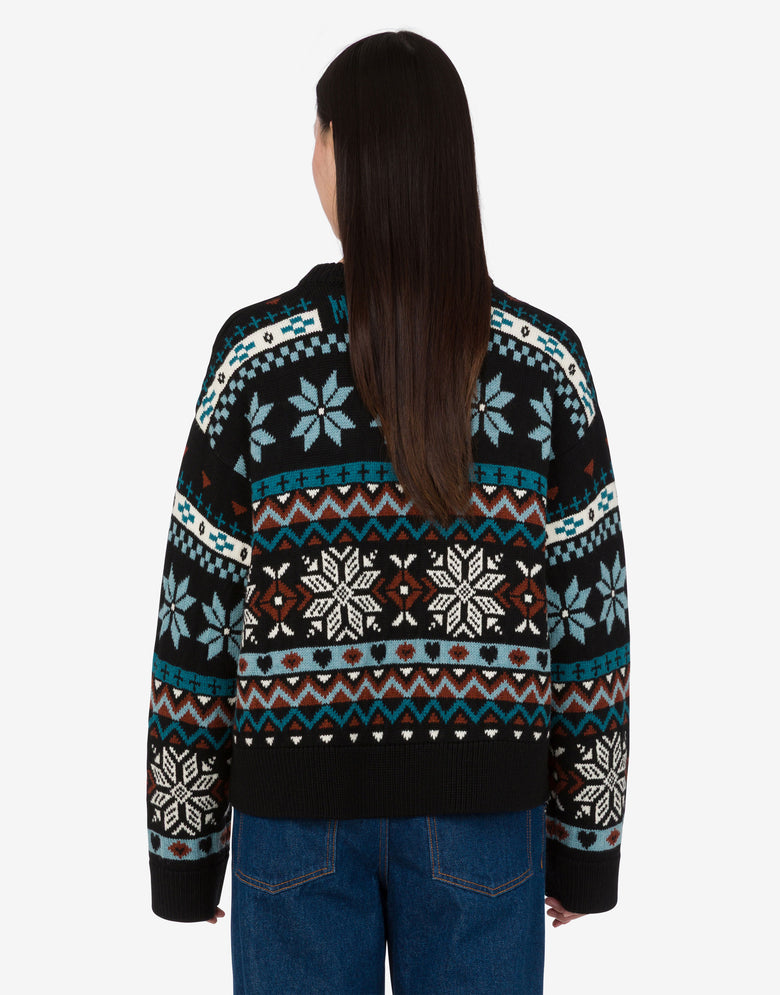 Jersey de lana merina Negro Moschino 3