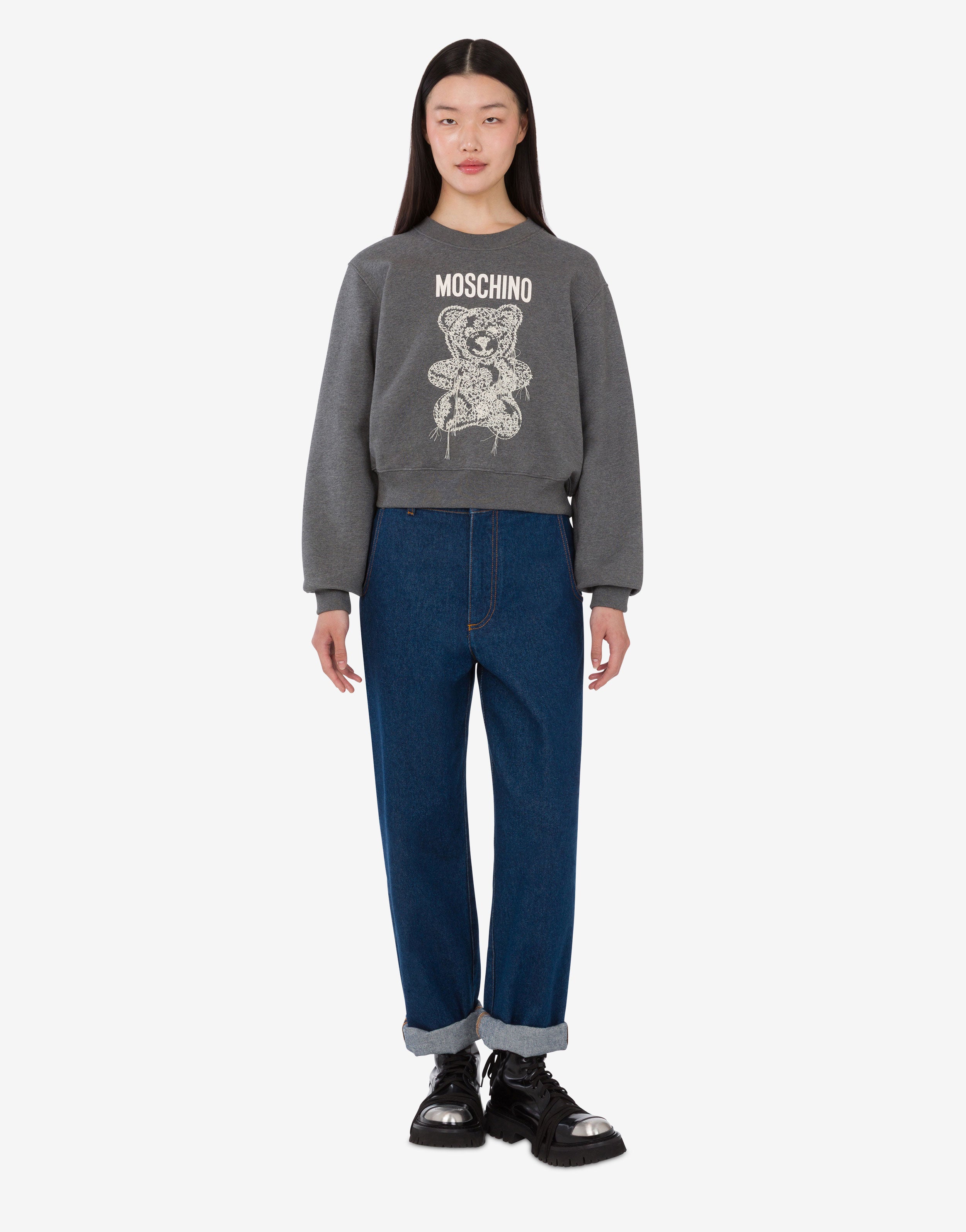 MOSCHINOトレーナー Moschino Teddy Bear Organic Cotton Sweatshirt | Moschino