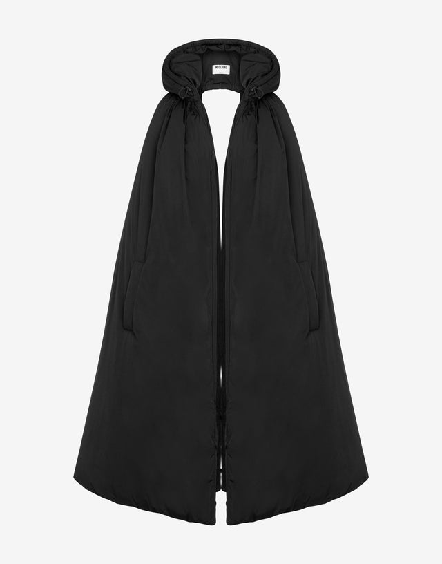 科技面料马甲 黑色 Moschino 0