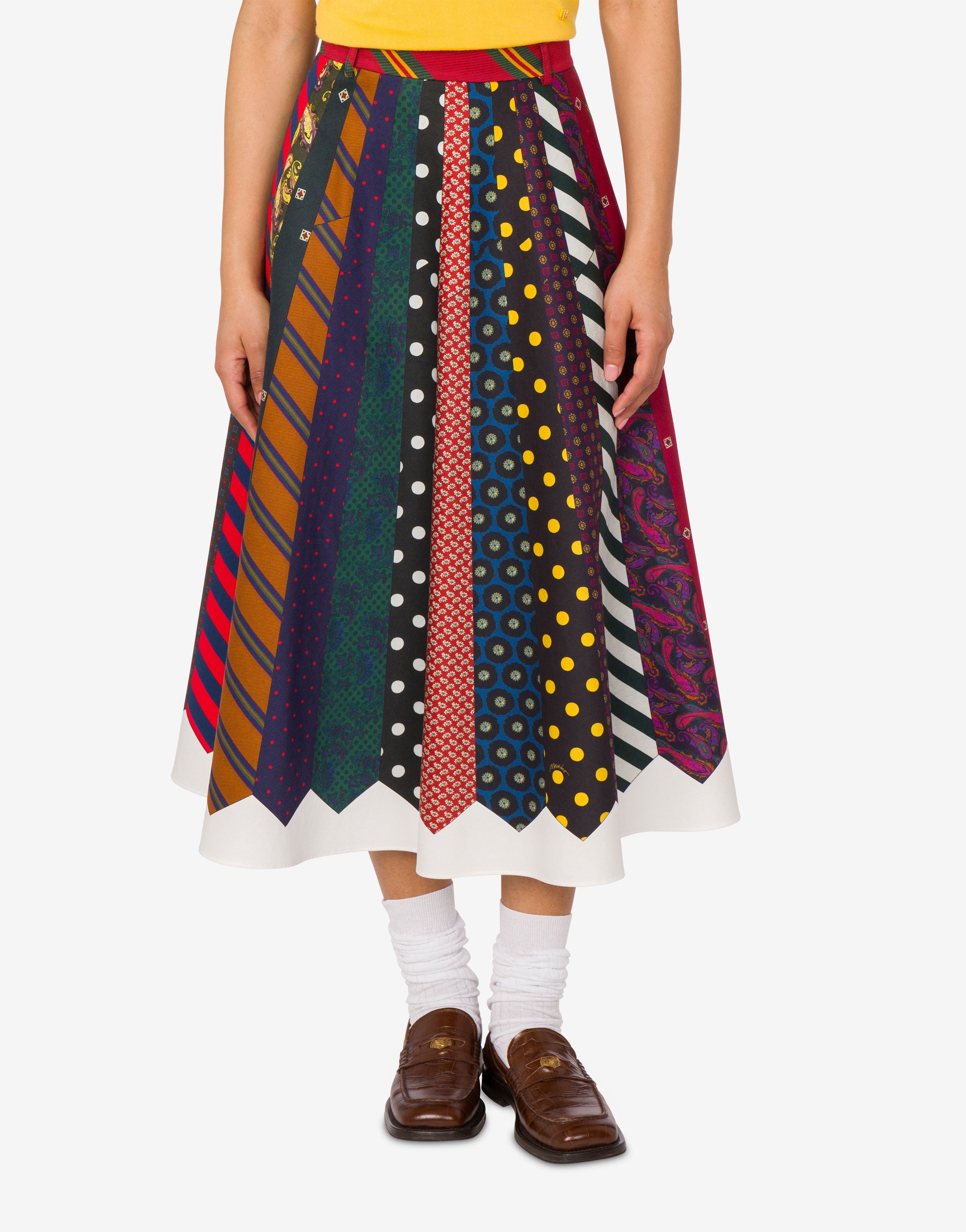 美品★MOSCHINO CHEAP AND CHIC★アニマルプリントスカート 美品☆MOSCHINO CHEAP AND CHIC☆アニマルプリントスカート