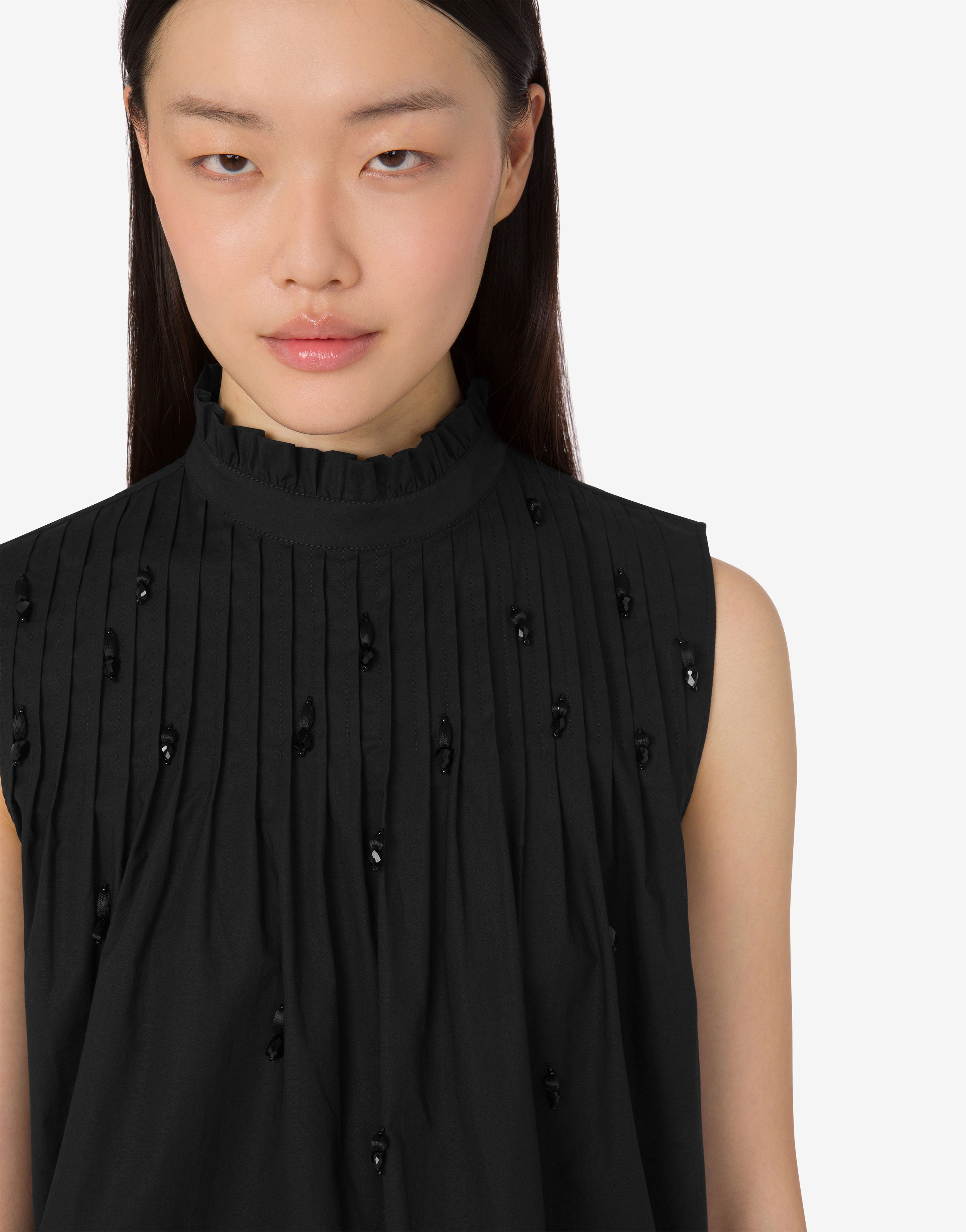 トップス totochan FIRE PRINT EXTREME CROP TOP WITH MOCK TURTLENECK – THE SHOP YOHJI