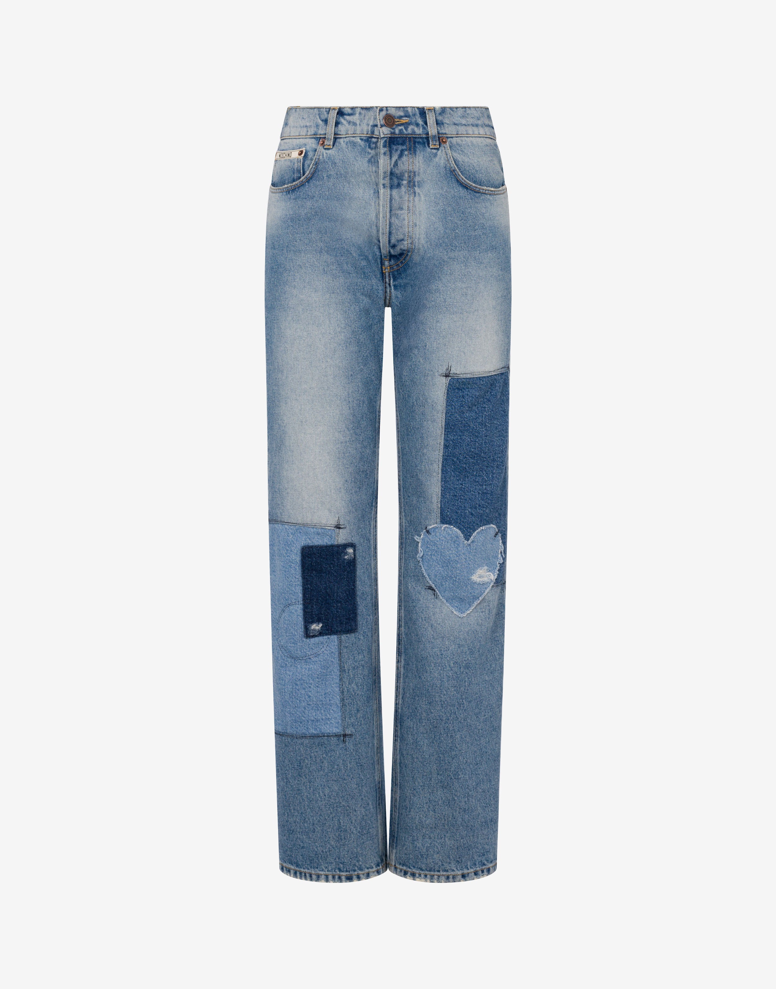 ショートパンツ MOSCHINO Women Straight Pants A0327 3217 1295 Blue MOSCHINO JEANS straight-leg Denim Pants | Blue | FARFETCH