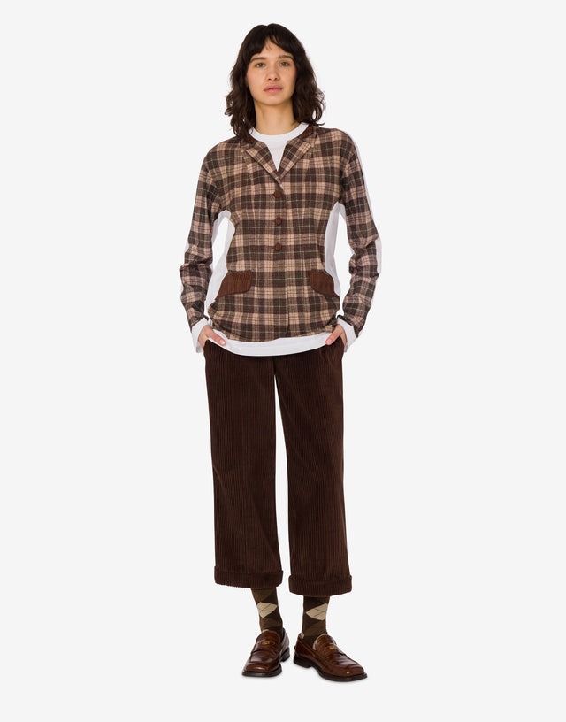 Pantalones de pana Marrón oscuro Moschino 1