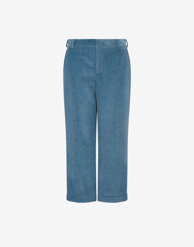 Pantalones de pana Savoy blue Moschino 0
