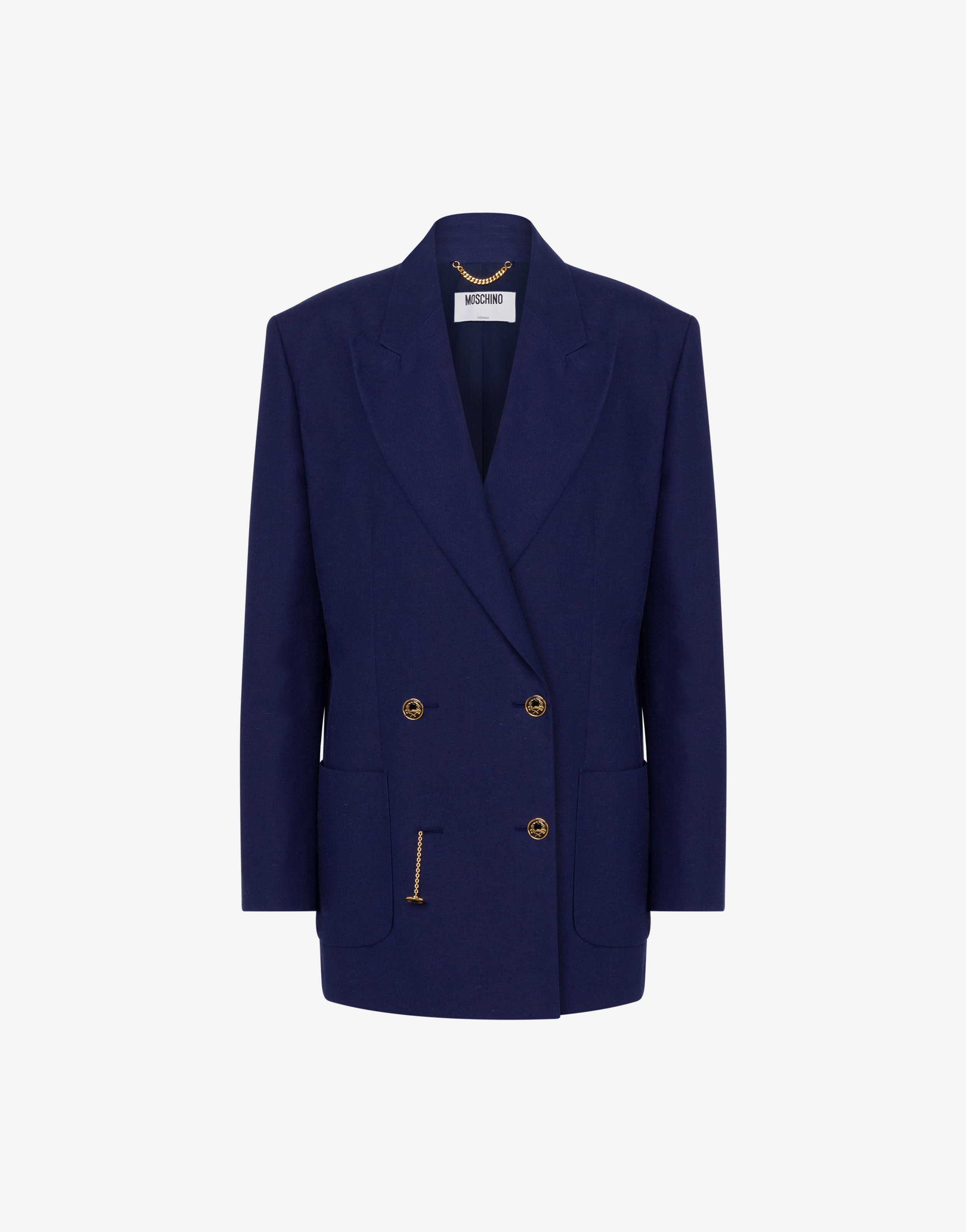 【送料&関税込】Moschino Single-breasted Jacket Moschino US | Women's designer jackets and waistcoats