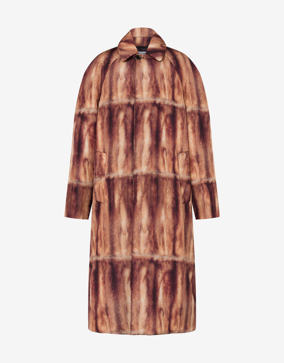 Colcha de lona estampada Marrón Moschino 0