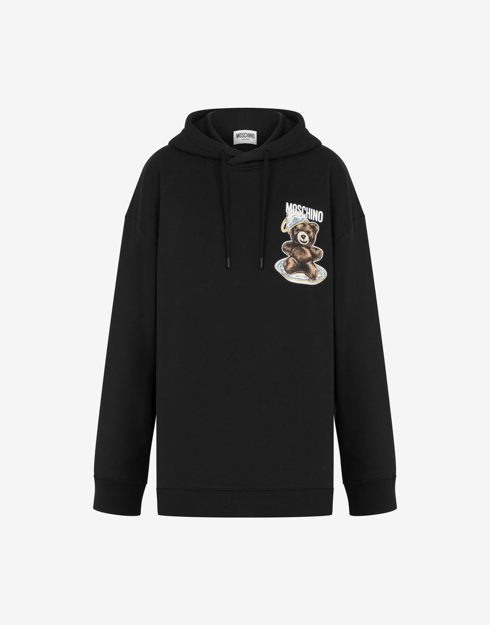Moschino 泰迪熊有机棉运动衫 黑色 Moschino 0