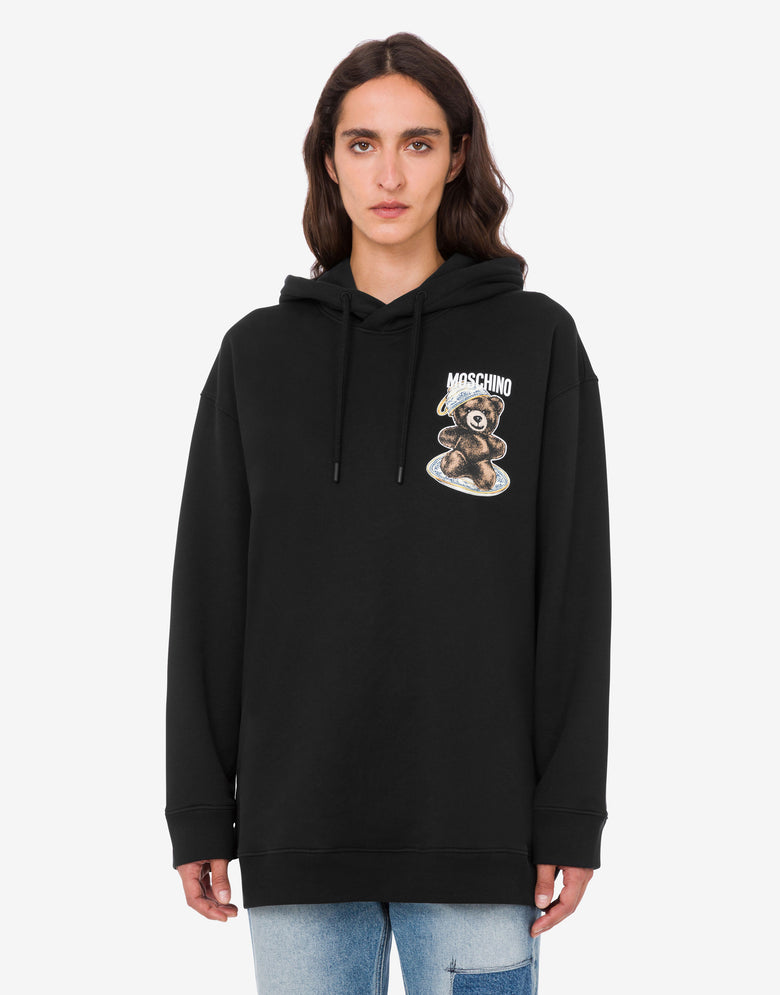 Moschino 泰迪熊有机棉运动衫 黑色 Moschino 2