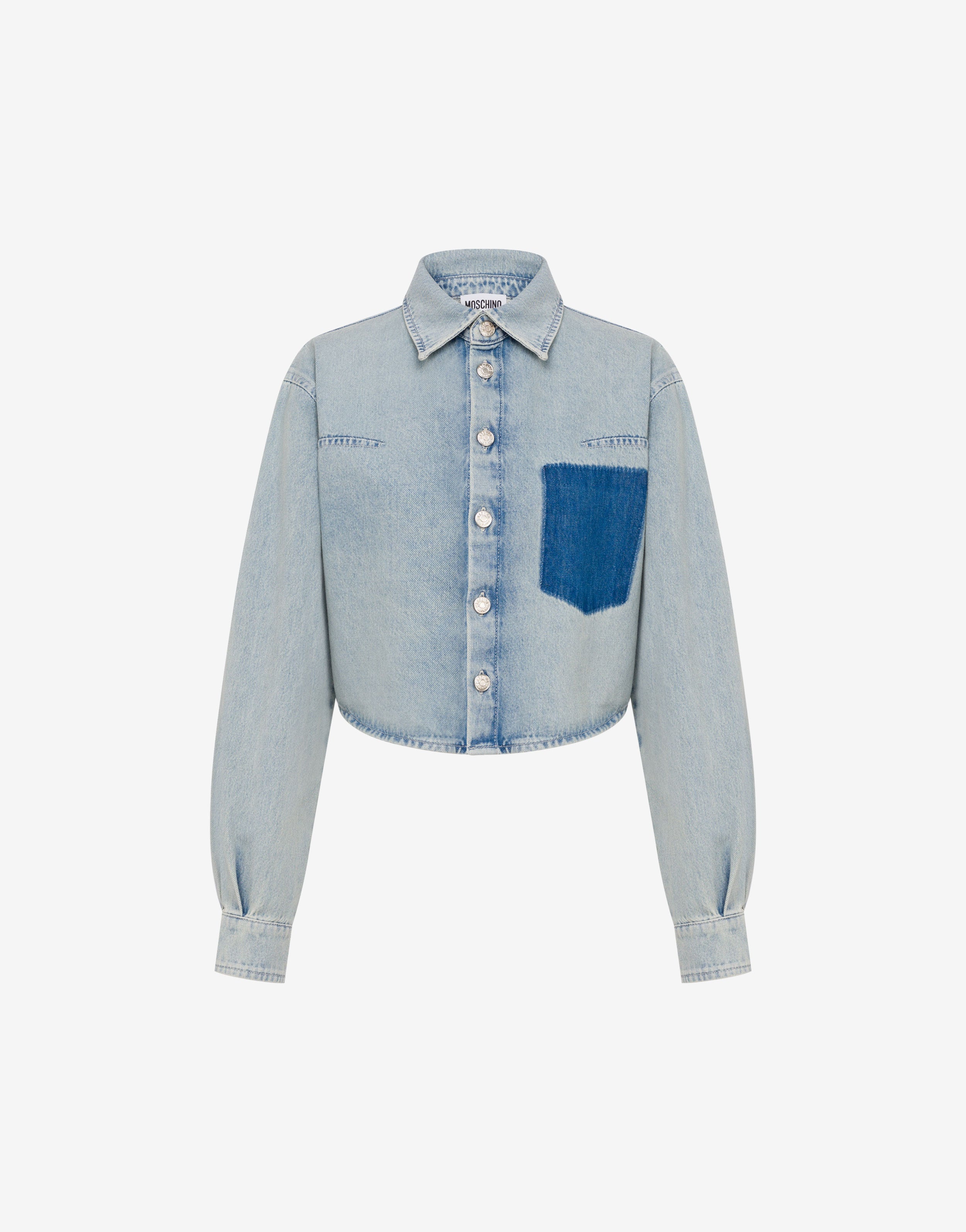 Lightweight cotton denim shirt