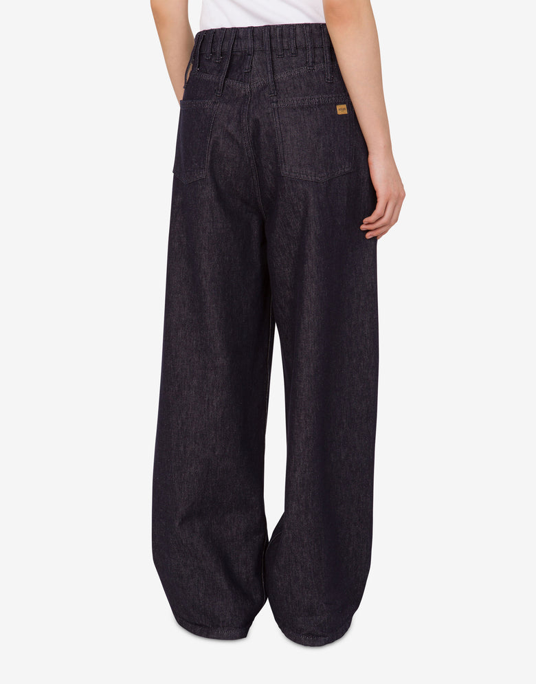 棉质牛仔长裤 深色牛仔蓝 Moschino Jeans 2