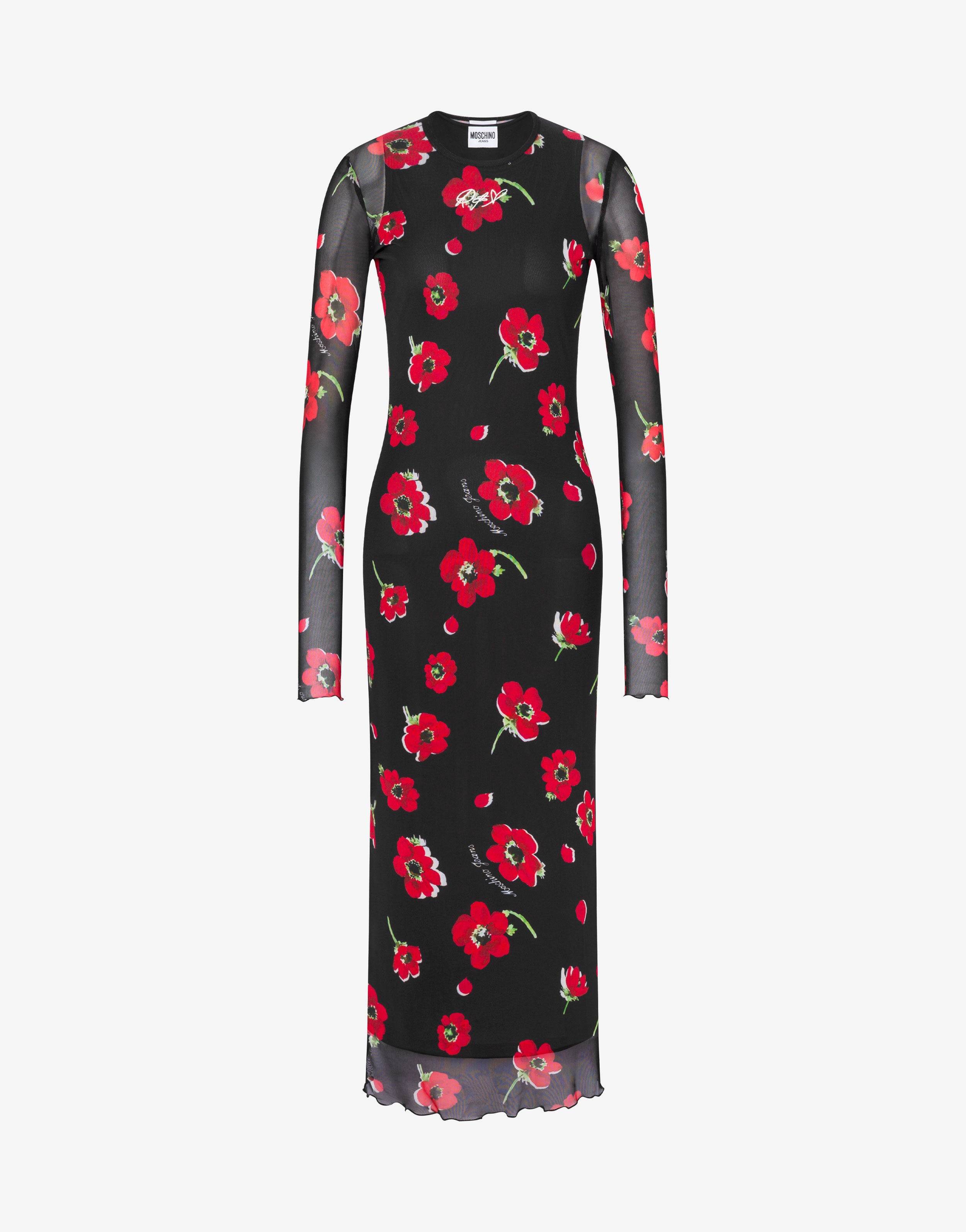 ワンピース  moschino Printed tulle dress Moschino Jeans | Moschino