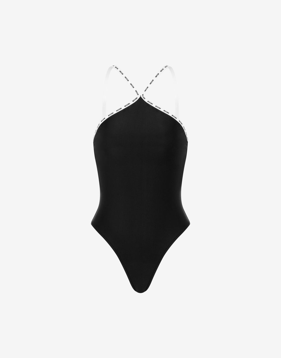 Lycra one-piece swimsuit Black Moschino 0