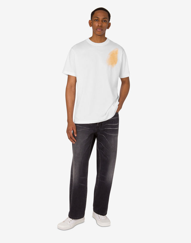 Organic cotton jersey T-shirt Archive White Moschino 1
