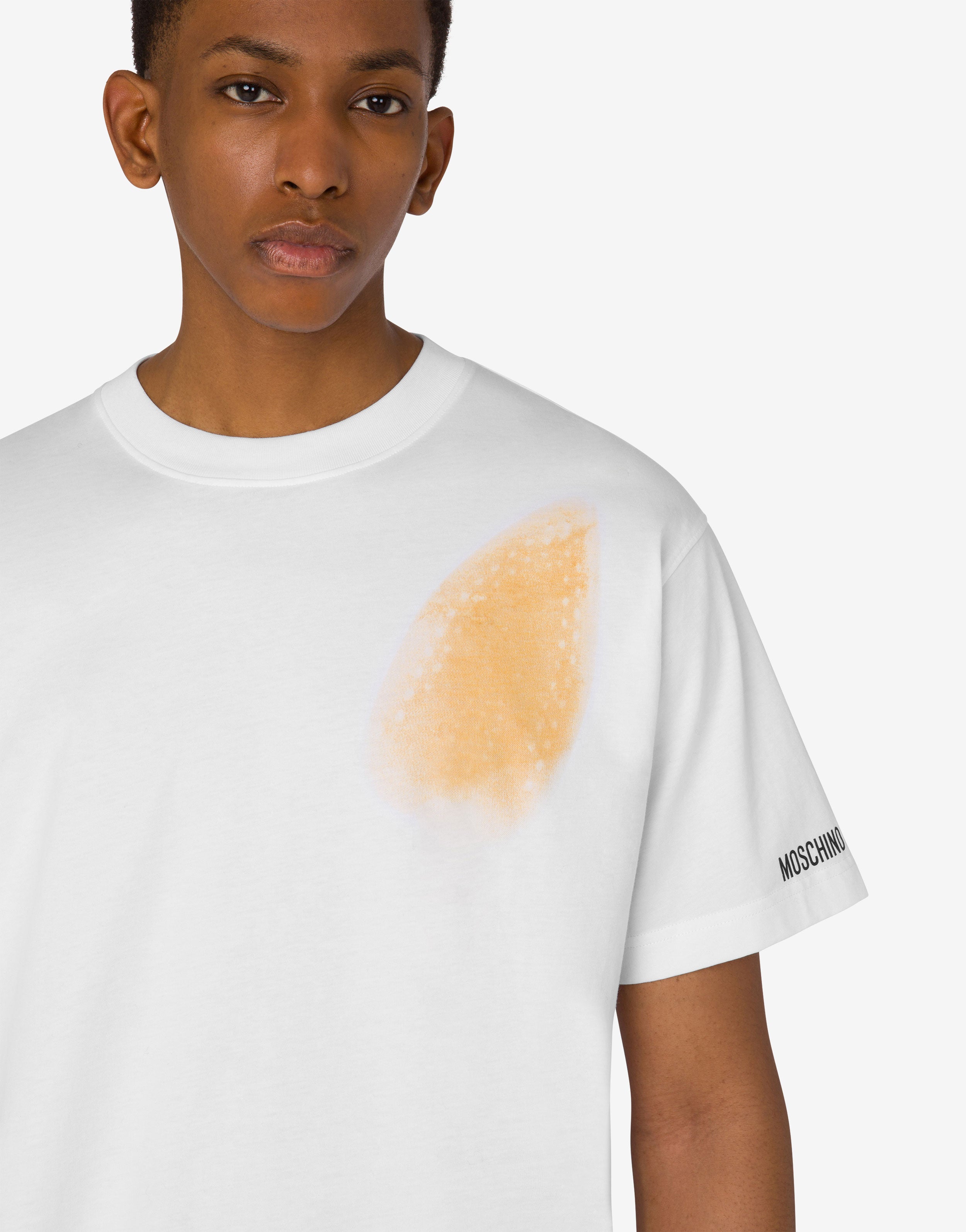 Organic cotton jersey T-shirt Archive | Moschino