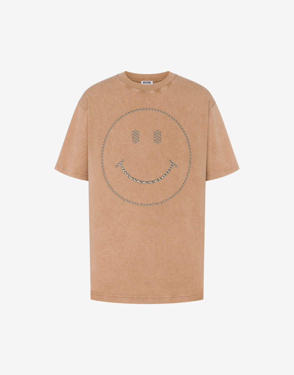 厚棉质 T 恤Smiley® 深米色 Moschino 0