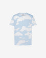 Camiseta de punto de algodón orgánico Archive Clouds