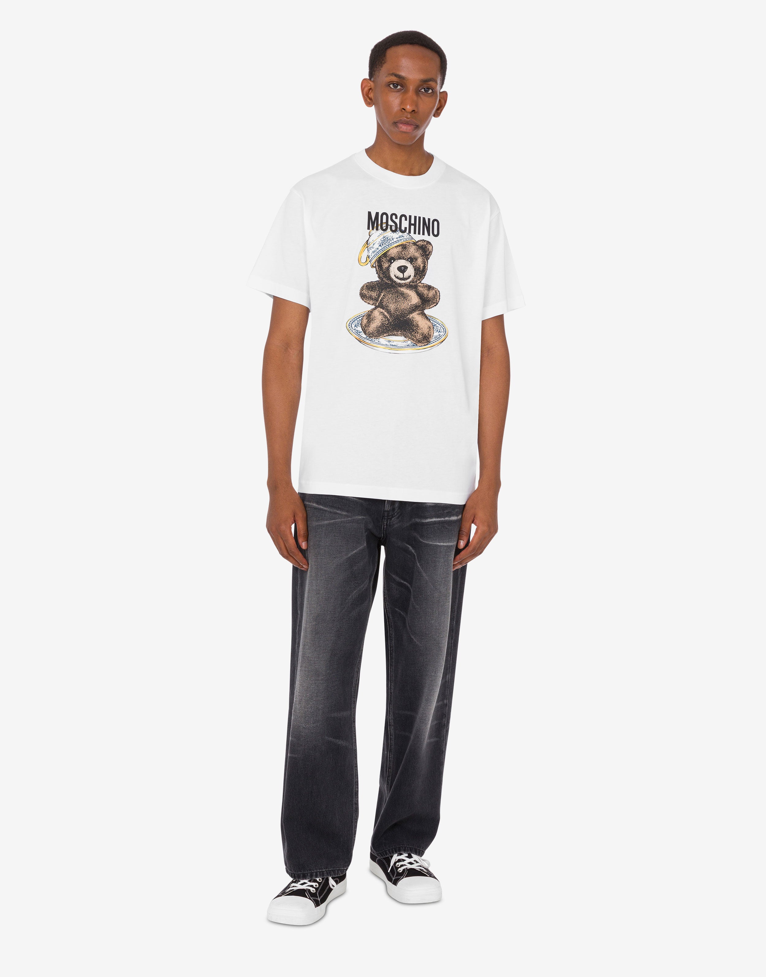 Organic cotton jersey T-shirt Moschino Teddy Bear | Moschino Organic cotton jersey T-shirt Moschino Teddy Bear | Moschino
